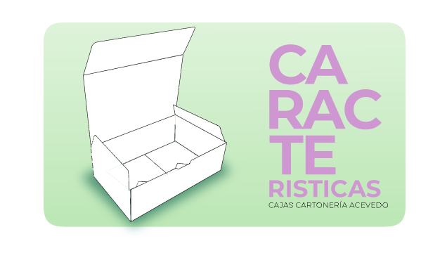 Caja autoarmable troquelada